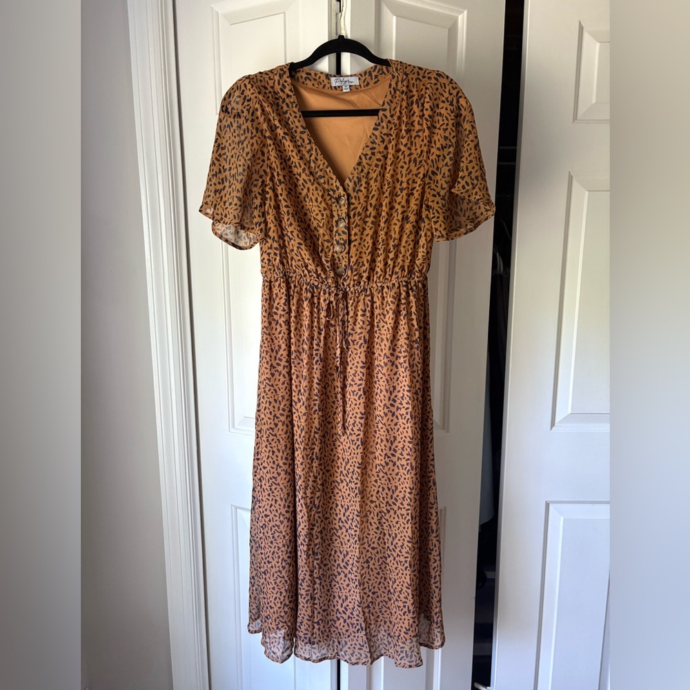 Polagram Midi Dress